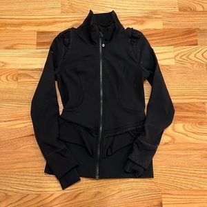 Lululemon Define Jacket with ruffles
